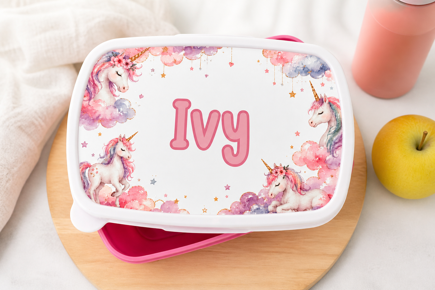 Unicorn snack / lunch box