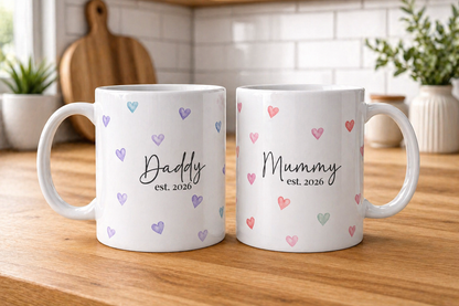 Mummy & Daddy Mug